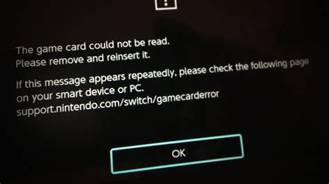 support.nintendo/switch/gamecarderror|How to Fix “The Game Card Could Not be Read” .